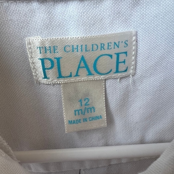 3/$15 The children's Place 12 month button  up - Picture 4 of 4